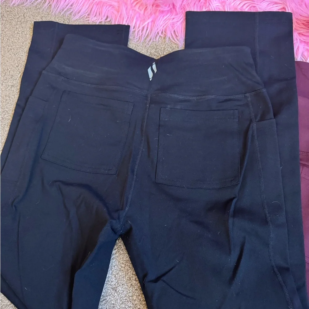 2 pairs of Skechers Go Walk Leggings - Picture 4 of 4